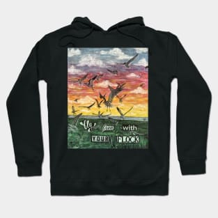 Fly Free with Your Flock Hoodie